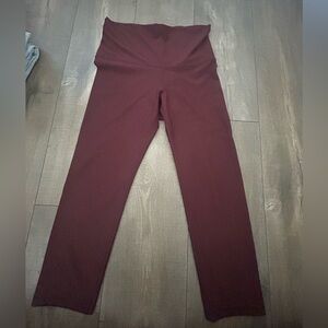 Old Navy Active Maroon Leggings
